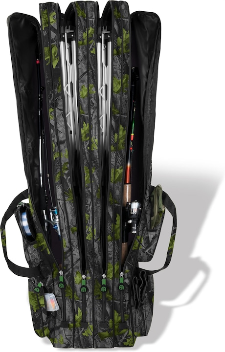 Produktbild Normani Rutentasche Rod Pod Angelfutteral Angelrutentasche Angeltasche 125 cm bis 190 cm - 9271