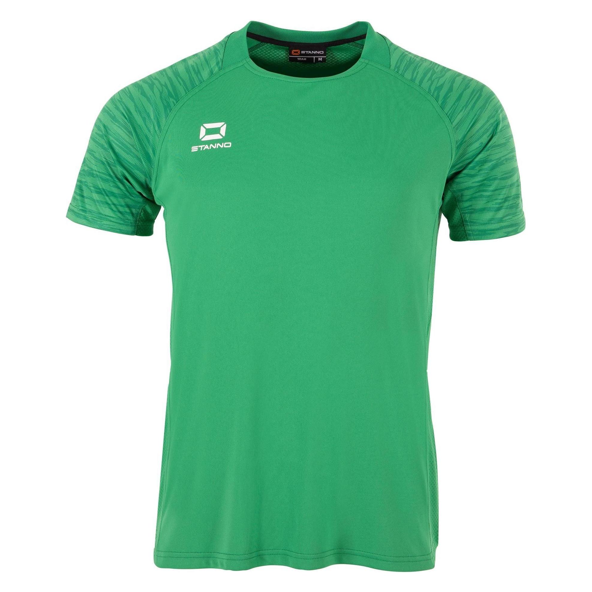 Stanno, Herren, Sportshirt, Bolt Trikot (3XL), Weiss, Grün, 3XL