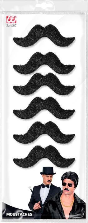 Immagine prodotto Widmann 6er Set Bärte Zum Ankleben