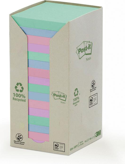 Immagine prodotto Post-it Recycling Notes (76 x 76 mm)