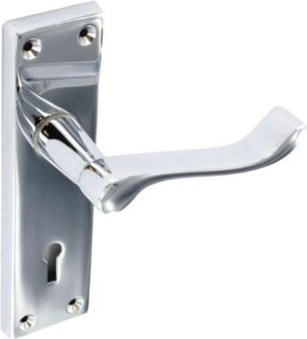 Actual product image Securit Door handle set chrome 2-pack (Door handle)