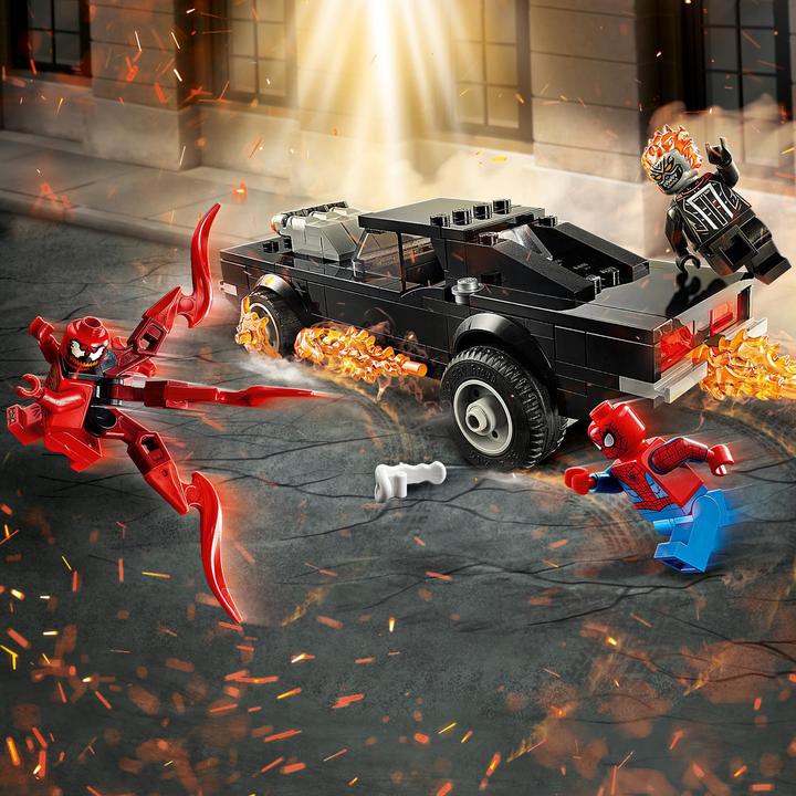 Produktbild LEGO Spider-Man und Ghost Rider gegen Carnage (76173, LEGO Marvel)