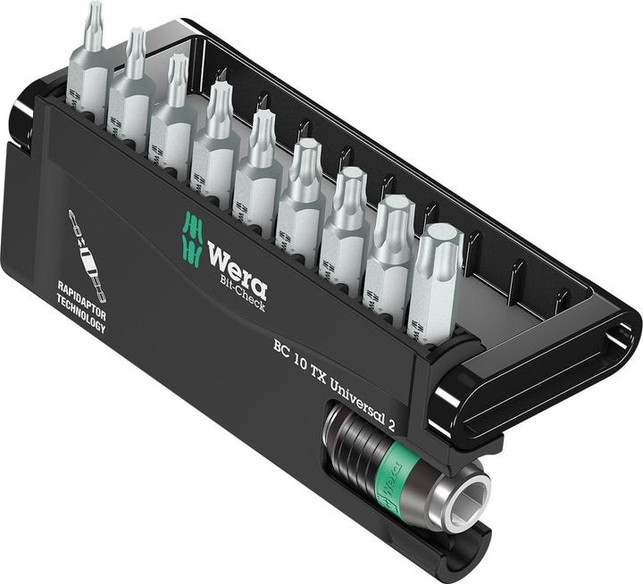 Wera Bit-Check 10 TX Universal 2 (Innensechsrund TX)