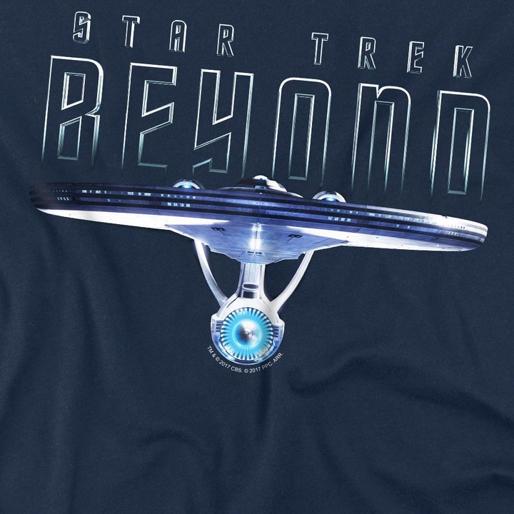 Actual product image Star Trek Beyond Mens Enterprise Beyond T-Shirt (M)