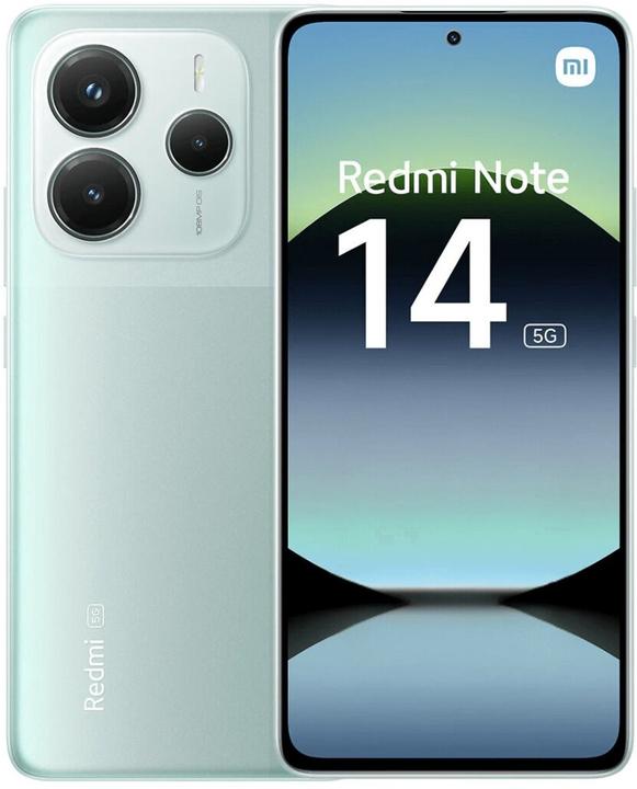 Productafbeelding Xiaomi Redmi Note 14 (128 GB, Koraalgroen, 6.67", Hybride dubbele SIM, 5G)