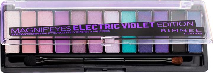 Actual product image Rimmel London MAGNIF'EYES palette #008-electric violet (008 Electric Violet Edition)