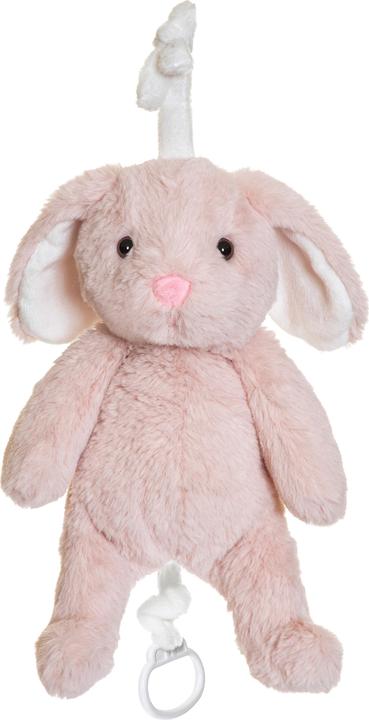 Produktbild Teddykompaniet Plüsch Spieluhr Hase Lollan rosa