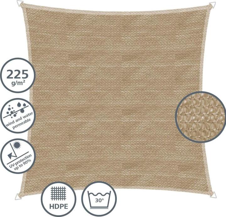 Produktbild Windhager Sonnensegel (400 x 400 cm)