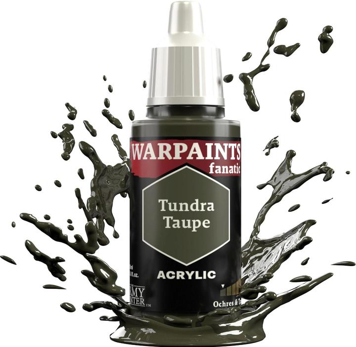 Actual product image The Army Painter Colour Warpaints Fanatic: Tundra Taupe 18 ml