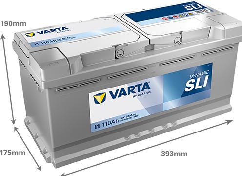 Produktbild Varta Silver Dynamic I1 (12 V, 110 Ah, 920 A)