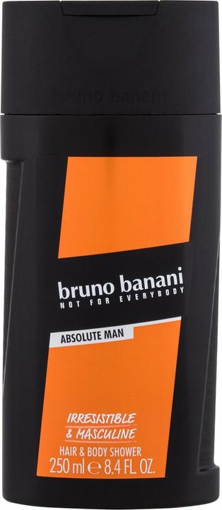 Actual product image Bruno Banani Not For Everybody Absolute Man Irresistible & Masculine Shower Gel & Shampoo 250 ml (250 ml)
