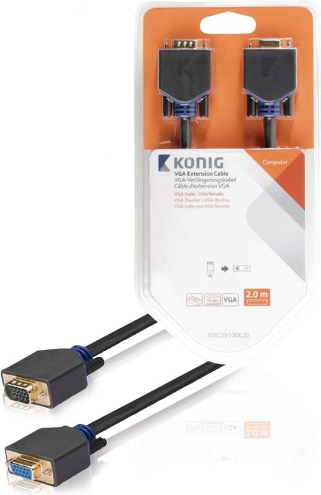 Produktbild Nedis VGA-Verlängerungskabel (2 m)