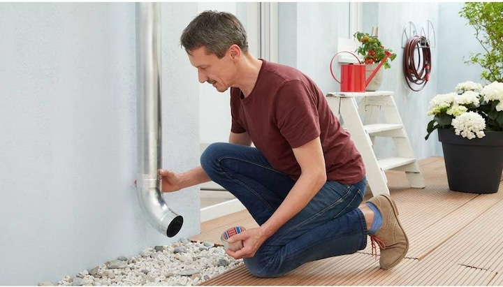 Actual product image tesa Aluminium tape, self-adhesive, for repairs to metallic surfaces (50 mm)