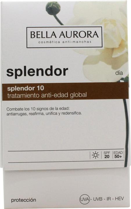 Actual product image Bella Aurora SPLENDOR 10 tratamiento anti-edad SPF20 50 ml (50 ml, Day cream, SPF 20)