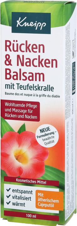Actual product image Kneipp Back&Neck Bal, 100 ml BAL (1 x, 100 ml)