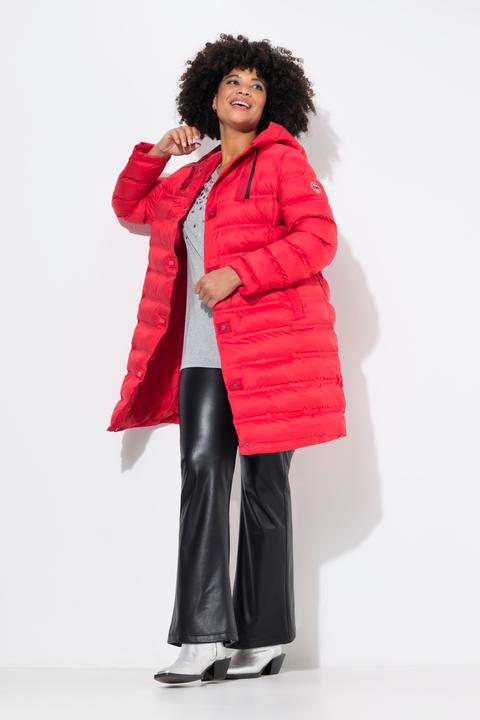 Produktbild Angel of Style Steppmantel, Straight Fit, Kapuze, Neon-Bänder (44)