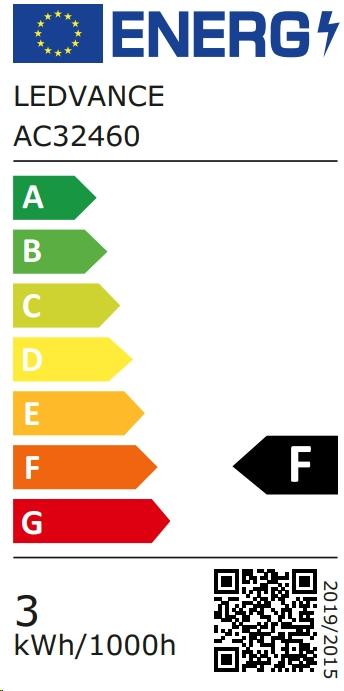 Energie-Label Osram LED-Tropfenlampe (E27, 2.50 W, 250 lm, 1 x, F)