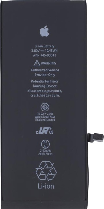 Actual product image OEM Battery for iPhone 6s Plus (APN: 616-00045)