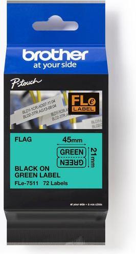 Actual product image Brother P-Touch (2.10 cm, Green)