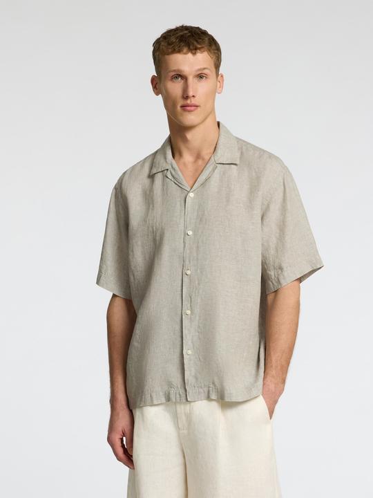 Produktbild Selected Homme 100% Leinen Kurzarmhemd (L)
