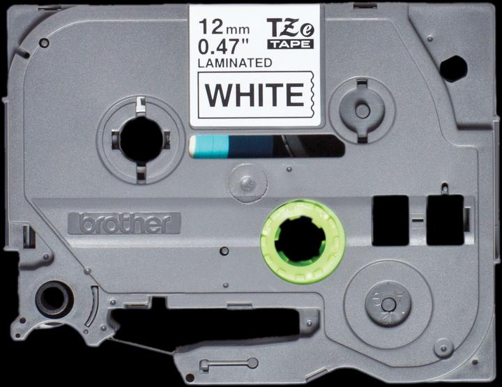 Actual product image Brother TZe-231S (1.20 cm, Black, White)