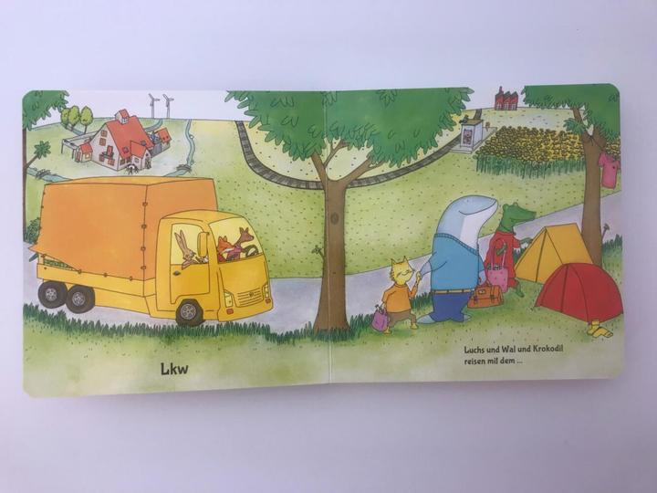 Produktbild Hase, Fuchs und Reh fahren... LKW! (Deutsch, Dunja Schnabel, 2017)