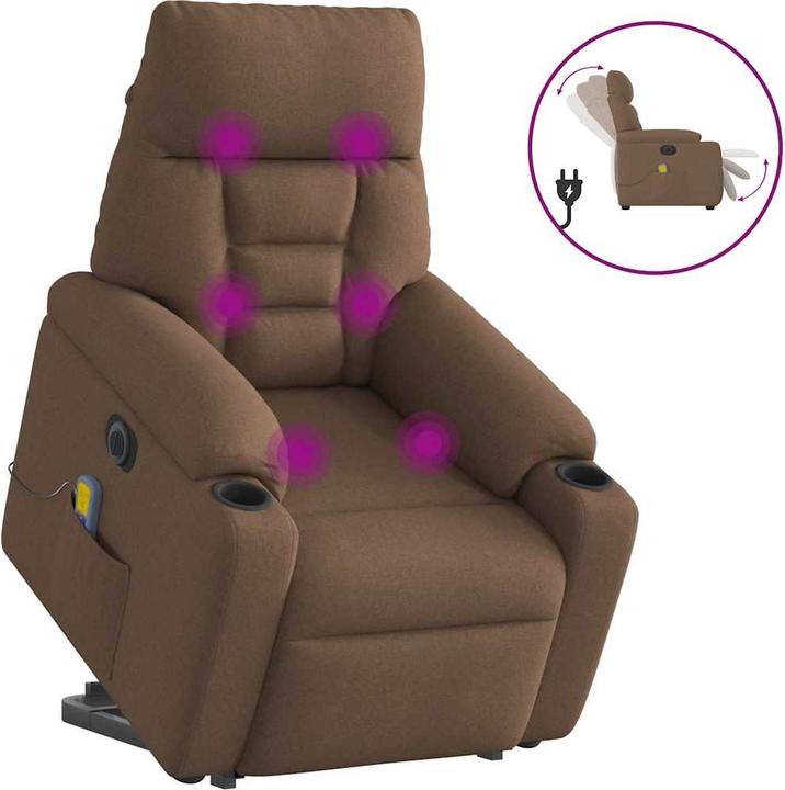 Image du produit vidaXL Massagesessel mit Aufstehhilfe