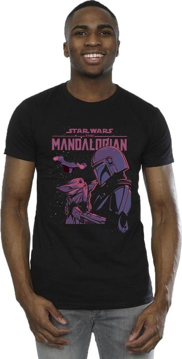 Image du produit Star Wars - T-shirt THE MANDALORIAN HELLO FRIEND - Homme (XL)