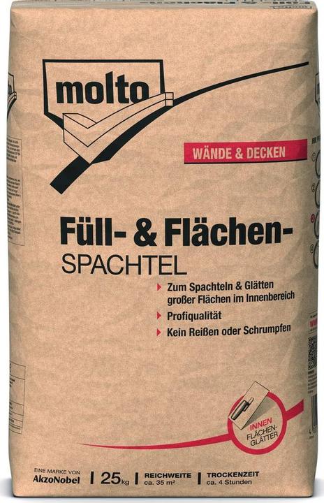 Actual product image Molto Filler and surface filler (25000 g)