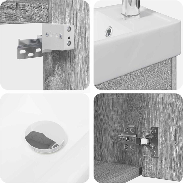 Actual product image vidaXL Badezimmer-Waschtisch (225 mm, 405 mm)