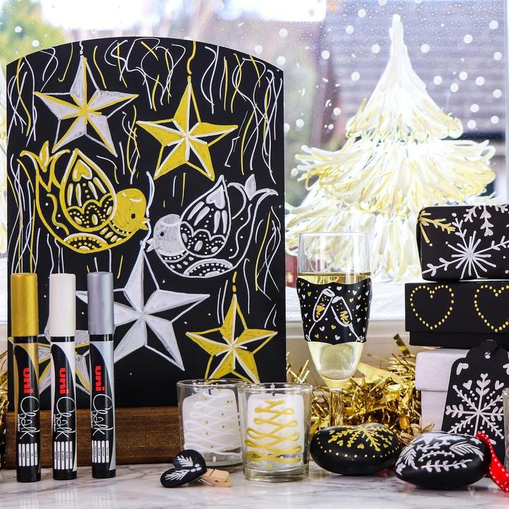 Actual product image Uni-ball Chalk marker (4x)