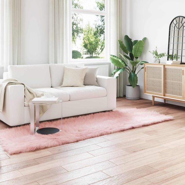 Produktbild vidaXL Kunstschaffell Teppich (80 x 250 cm)