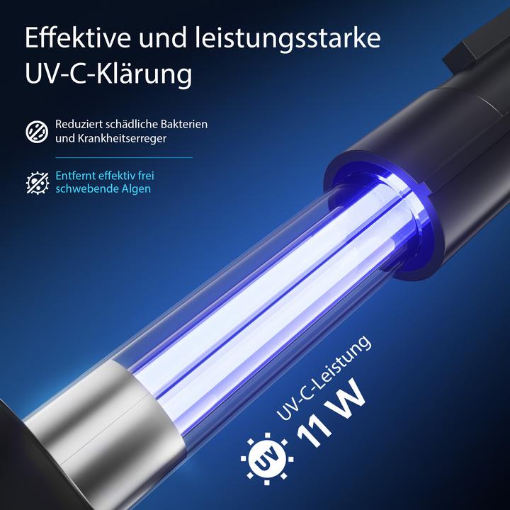 Produktbild SunSun CPF-250 Druckteichfilter 10.000 l/h / 11 W Teichdruckfilter Teichfilter