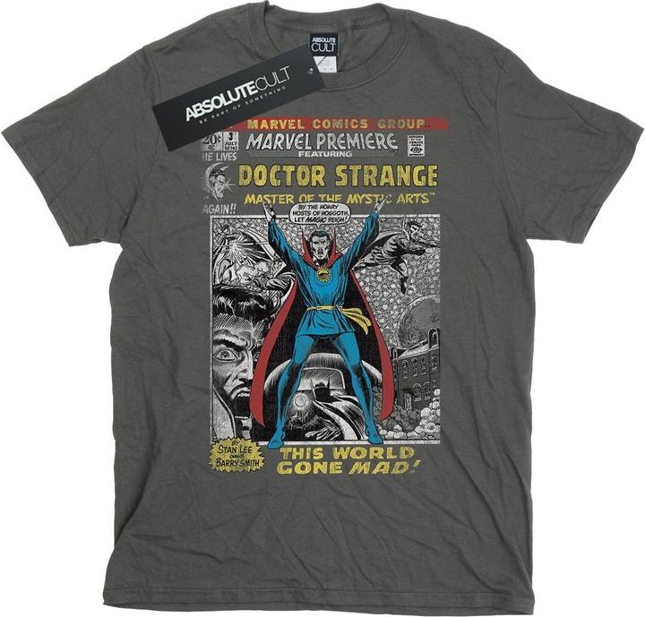 Actual product image Mens Doctor Strange Comic Cover T-Shirt (L)