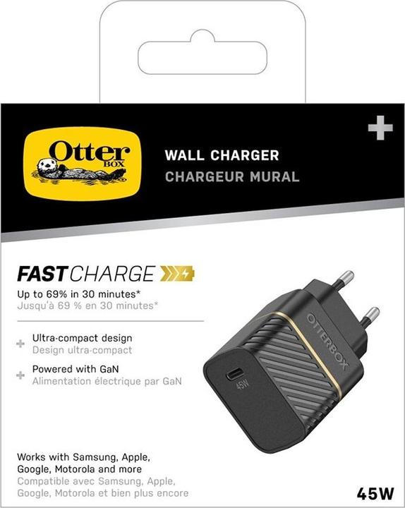 Produktbild OtterBox EU GaN Schnellladegerät (45 W, 1 Port)