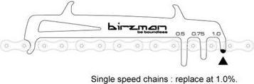 Actual product image Birzman Chain Gauge
