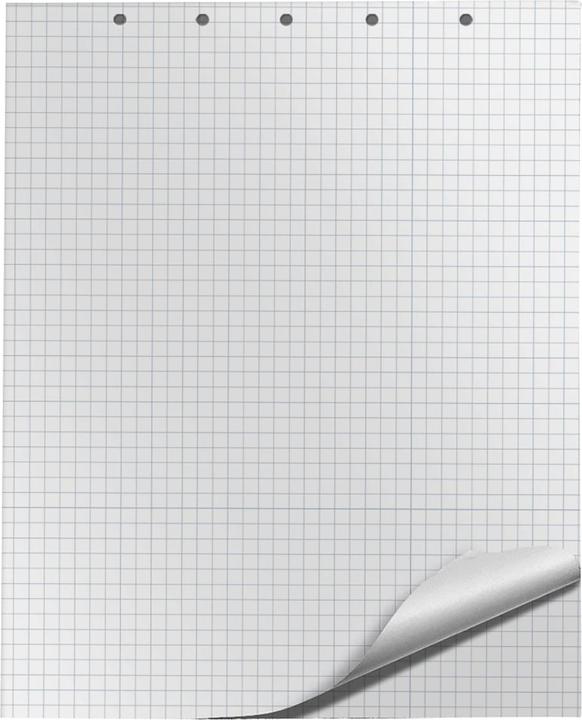Actual product image Q-Connect K-CONNECT flipchart pad, grid, 65x100cm, 20 cards, white