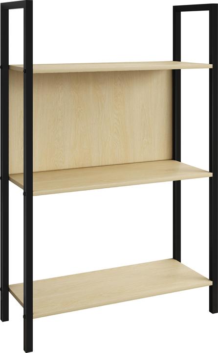 Image du produit VCM Métal Étagère sur pied Livres Flakos 3 compartiments (100 x 56 x 24 cm)