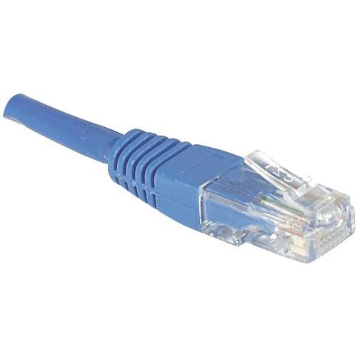 Thumbnail - Exertis Connect Patchkabel, CAT.6, U/UTP, ungeschirmt, Kupfer, blau, 15,0 m Patchkabel mit Rastnasenschutz (U/UTP, CAT6,...