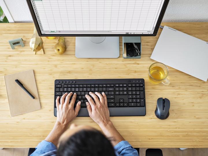 Productafbeelding Trust Trezo Draadloze Bureauset (IT, Bedraad)