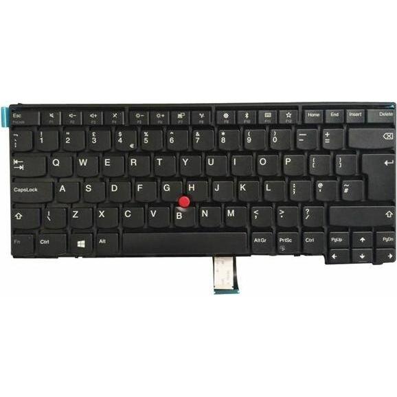 Lenovo Keyboard UK, Notebook Ersatzteile, Schwarz