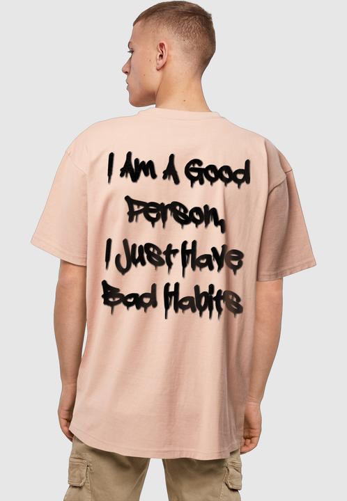 Produktbild Merchcode Bad Habits Heavy Oversize Tee - 113667 (L)