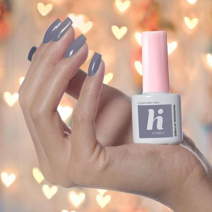 Immagine prodotto 424 Smalto UV Grigio Chiaro 5ml HiHybrid (Vernice UV gel)