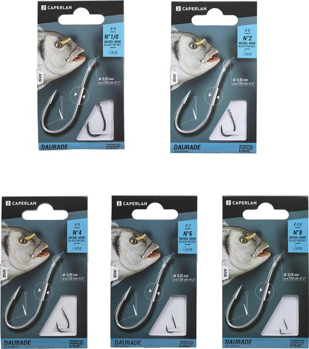 Actual product image Caperlan Leader hook Plate hook Dorade