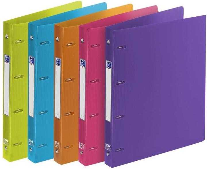 Produktbild Elba Ringbuch " School Life", DIN A4 XL, 4-Ring, PP Rückenbreite: 30 mm, aus starkem Kunststoff, 20 Stück (A4, 30 mm, 20 Stk.)