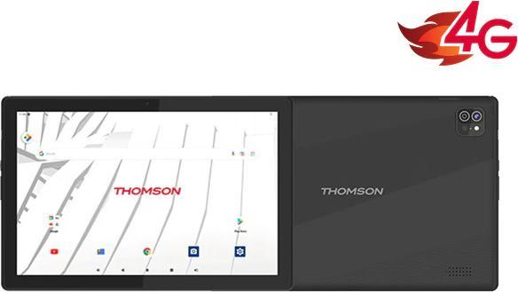 Productafbeelding Thomson TEO10 LTE, 10,1-inch (1920x1200) FHD IPS-scherm, Quad Qore MTK8766, 4 GB RAM, 128 GB ROM, 1xNanoSim (4G, 10.10", 128 GB, Black)
