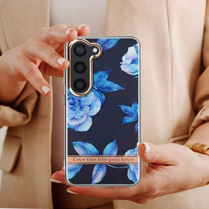 Actual product image Avizar Flower Pattern Series (Samsung Galaxy S23)