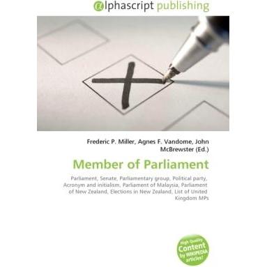 Member of Parliament, Fachbücher