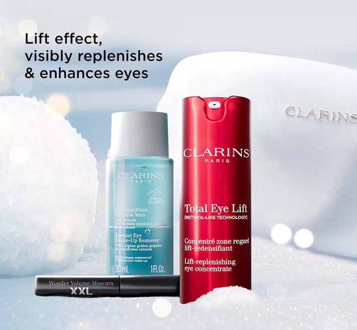 Actual product image Clarins Total Eye Lift Holiday Season 25 VP (Eye care set, Day, Night)