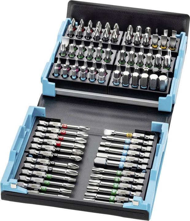 Actual product image HAZET SmartCase screwdriver bit set 2200SC-3 ∙ Hexagon, solid 6.3 (1/4 inches) ∙ Slot profile, Cros… (Cross Phillips PH M2, Hexagon socket TX M20, Screw slot M6, Hexagon socket TX M7, Hexagon socket M5, Hexagon socket TX M25, Hexagon socket TX M9, Hexagon socket M8, Hexagon socket M6, Cross Phillips PH M1, Hexagon socket TX M15, Hexagon socket TX M30, Screw slot M4, Cross Phillips PH M3)